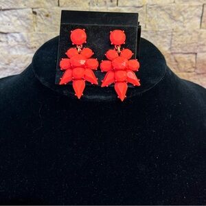 J Crew pierced rhinestone earrings